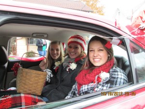 Three of our 2012 scholarship recipients: Julia McGuire, Michelle Hartzell, and Megan Magliocca.